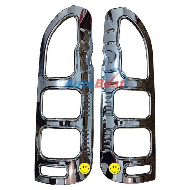 ABS CHROME TAIL LAMP COVER TAIL LIGHT COVER for TOYOTA HIACE 2008-2012 VAN BUS KDH200 ACCESSORIES